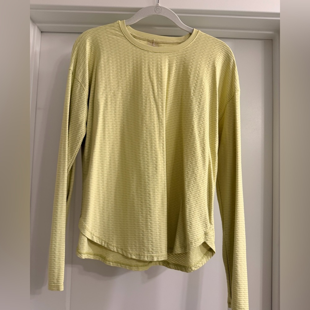Calia Renew Light Green Long Sleeve Active Top